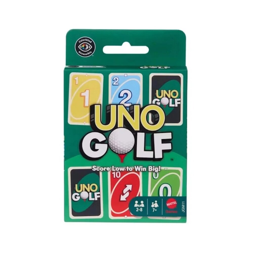 UNO Golf Card Game for Kid, Adult & Family Nights, Parties & Travel